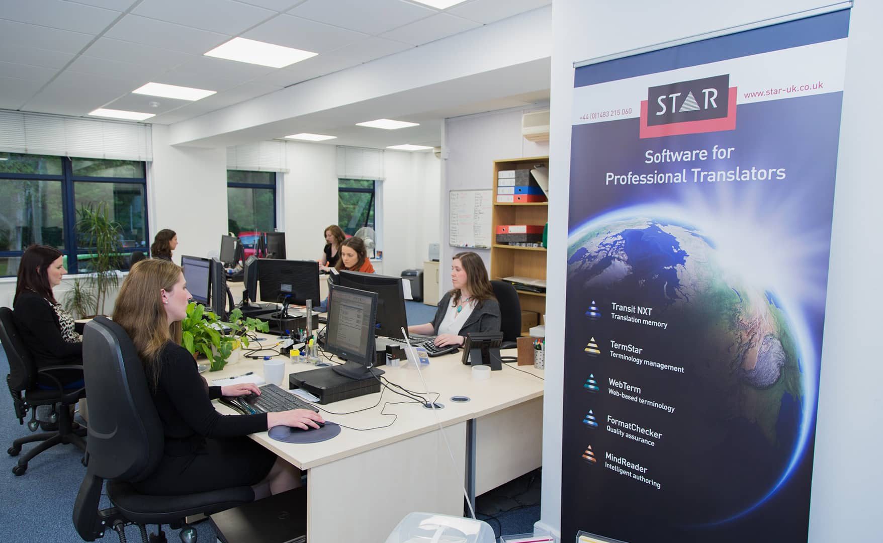 STAR UK team in office