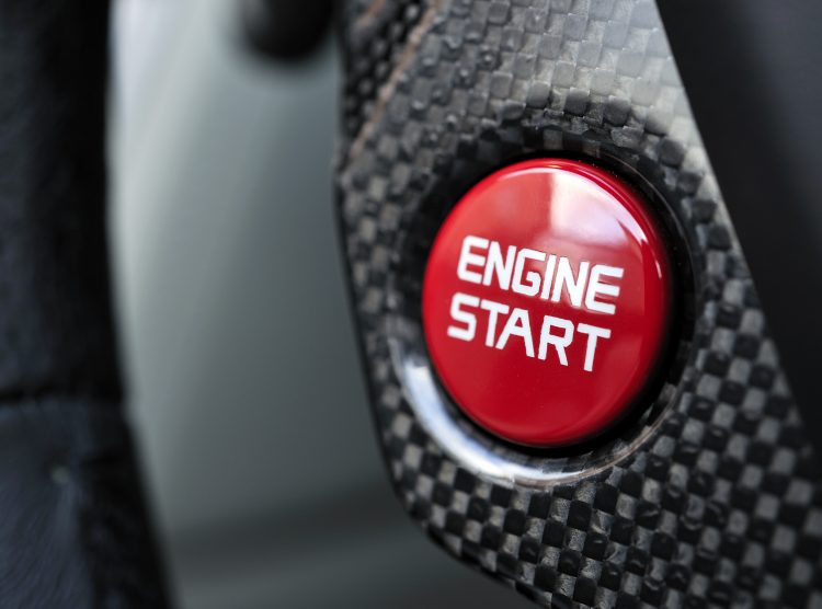 engine start button